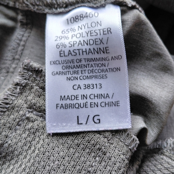 Women's Gray Hiking Roll Up Straight Leg Pants - Picture 5 of 6